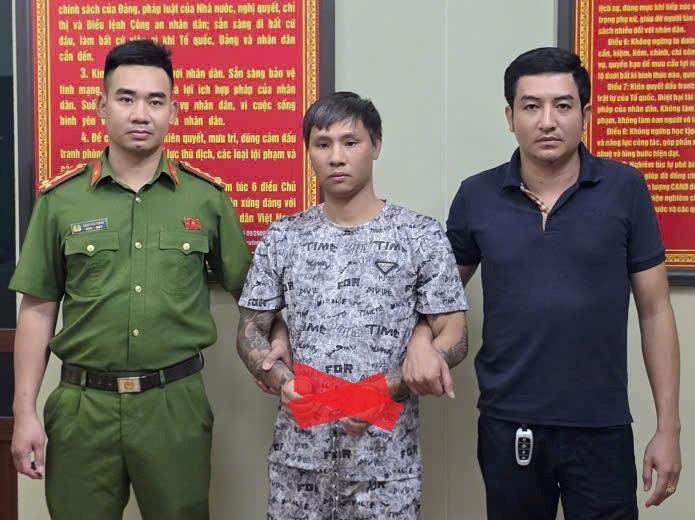 Công an phường Thiên Hương: Bắt giữ đối tượng truy nã đặc biệt nguy hiểm
